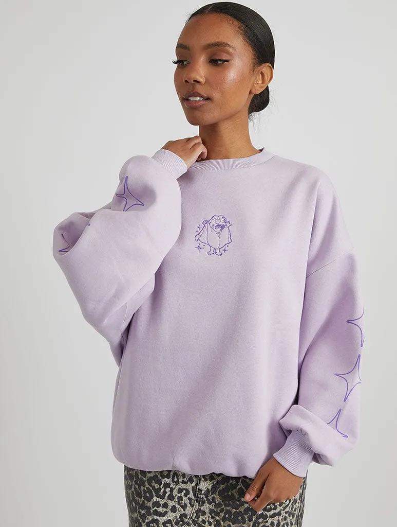 The Simpsons x Skinnydip Lizard Queen Sweatshirt sold by Skinnydip London product image thumbnail 2