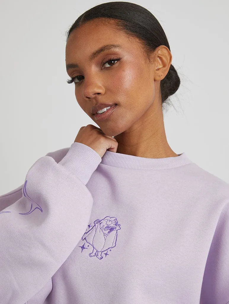 The Simpsons x Skinnydip Lizard Queen Sweatshirt sold by Skinnydip London product image thumbnail 3