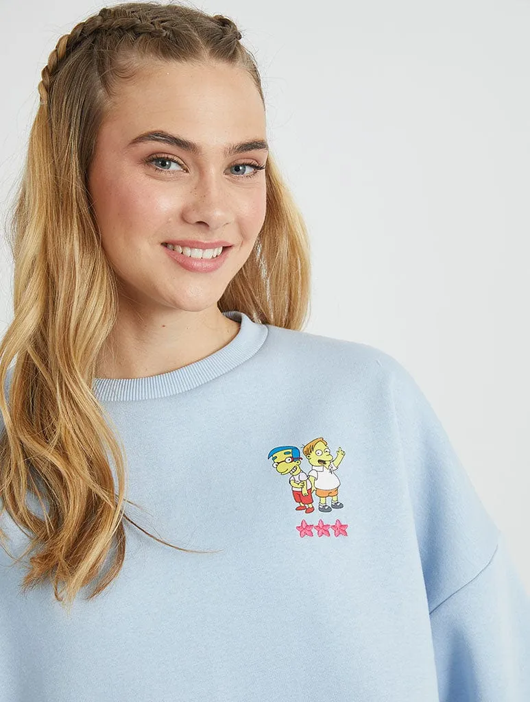 The Simpsons x Skinnydip Springfield Elementary Sweatshirt sold by Skinnydip London product image thumbnail 3