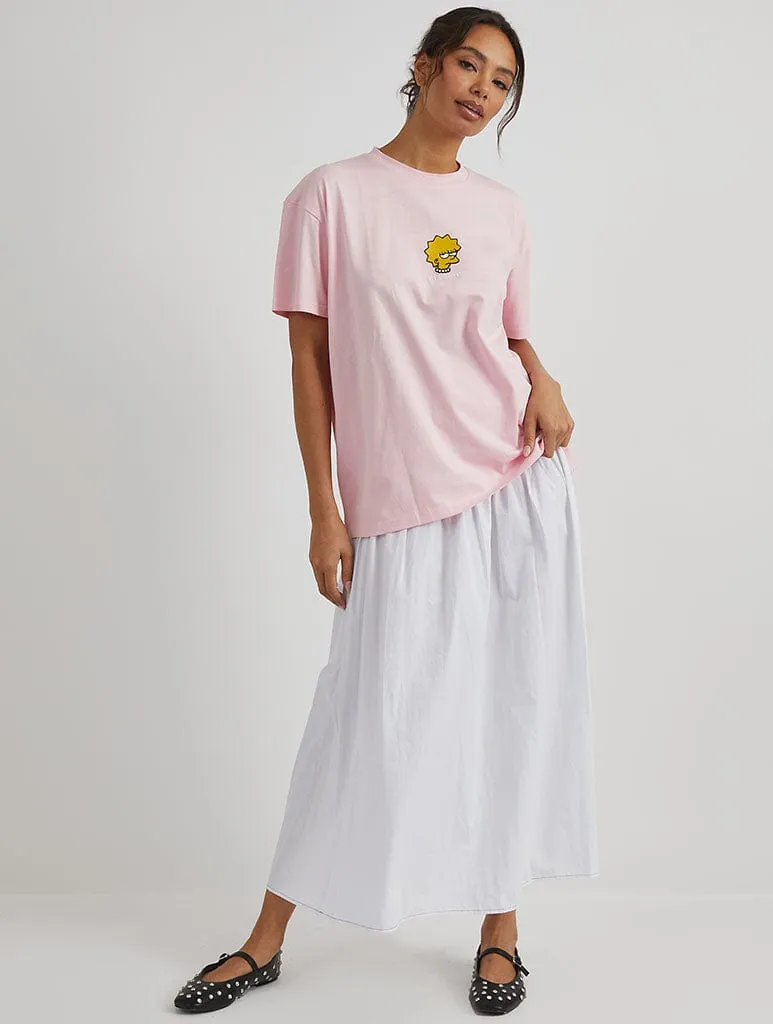 The Simpsons x Skinnydip Lisa Not in The Mood T-Shirt sold by Skinnydip London product image thumbnail 5