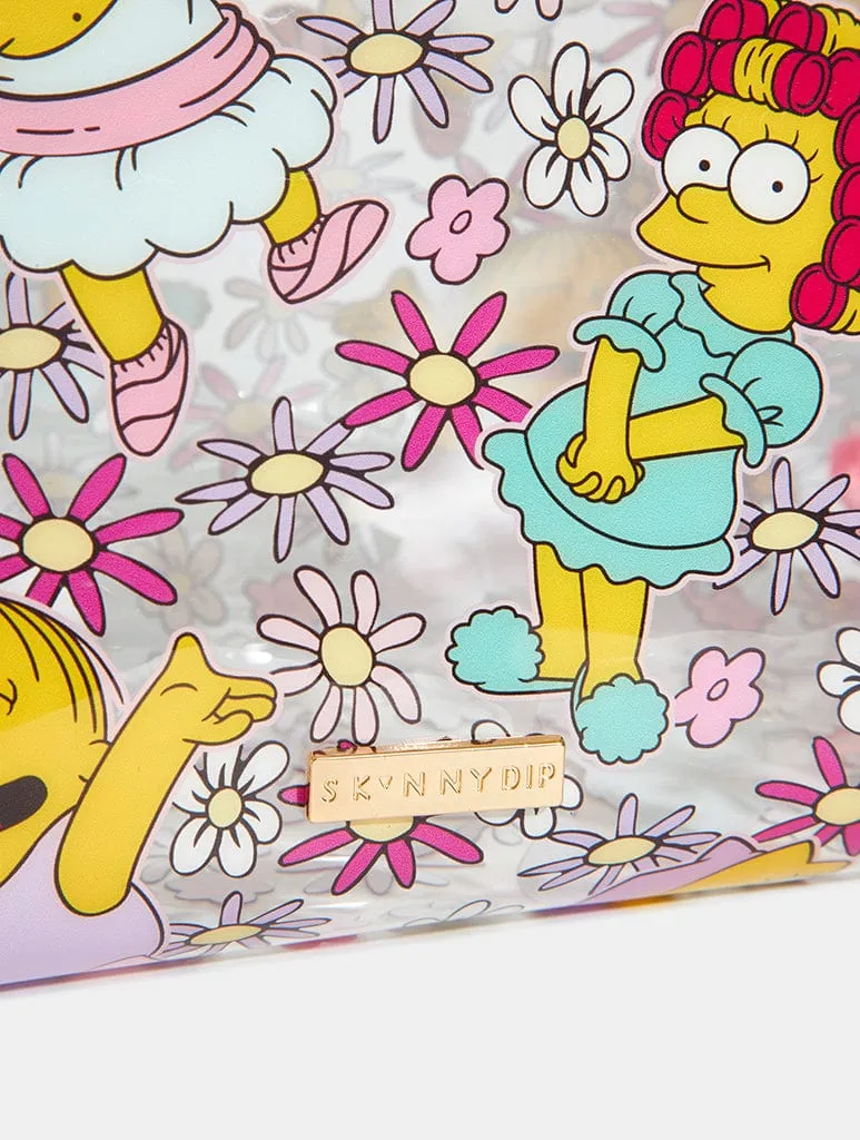 The Simpsons x Skinnydip Nerdy Floral Wash Bag sold by Skinnydip London product image thumbnail 5