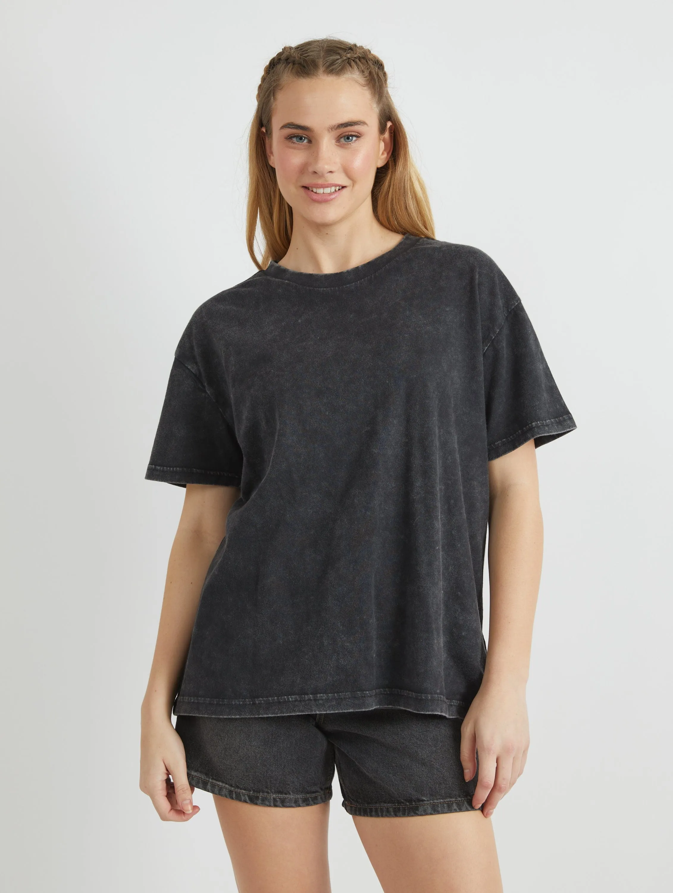 The Simpsons Schooled In Springfield T-Shirt in Acid Wash sold by Skinnydip London product image thumbnail 2