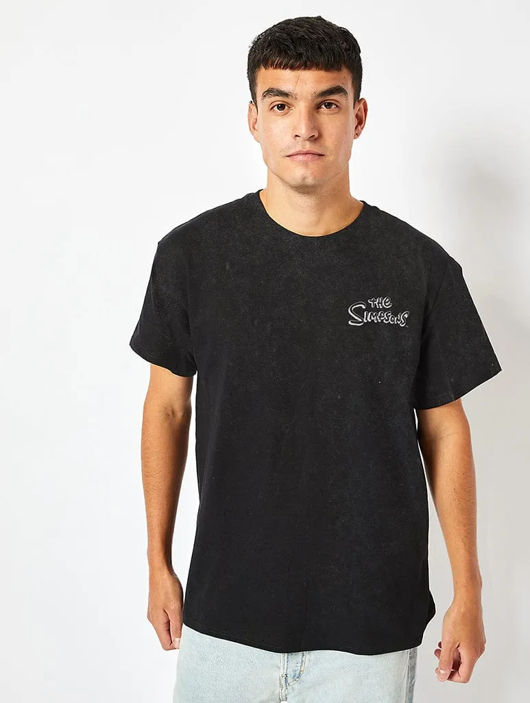 The Simpsons Ralph Flute T-Shirt in Acid Wash sold by Skinnydip London product image thumbnail 2