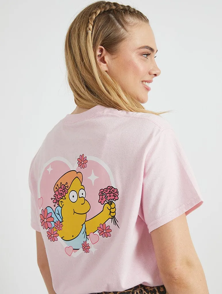 The Simpsons Martin T-Shirt In Pink sold by Skinnydip London product image thumbnail 2