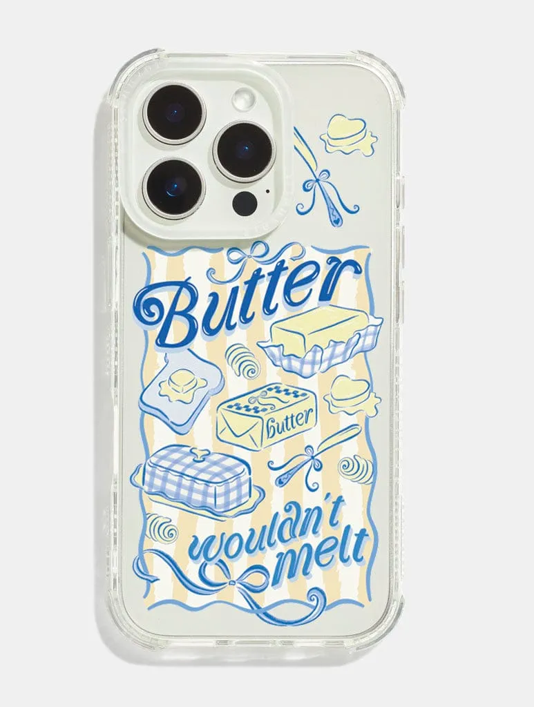 Butter Wouldn't Melt Shock iPhone Case sold by Skinnydip London