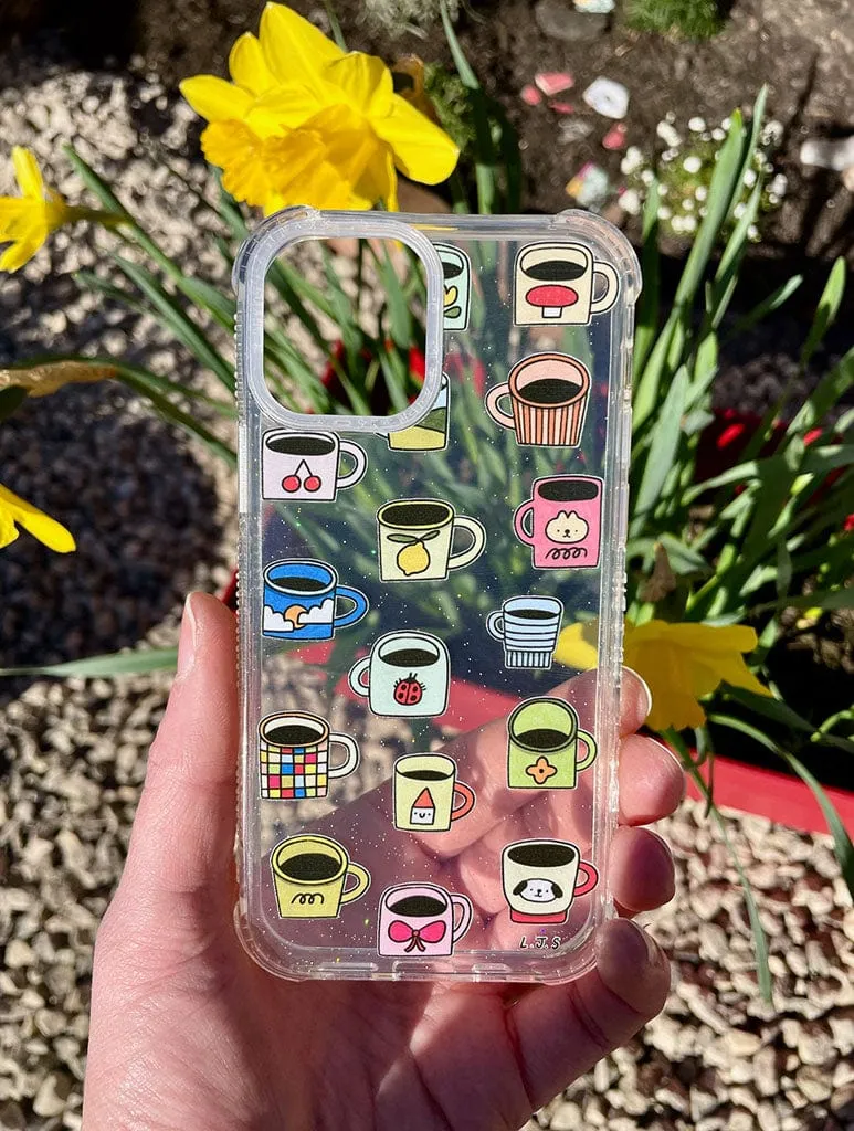 Laura Jane Something x Skinnydip So Much Tea Shock iPhone Case sold by Skinnydip London product image thumbnail 2