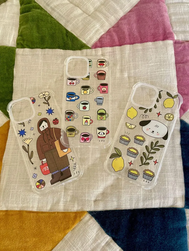 Laura Jane Something x Skinnydip So Much Tea Shock iPhone Case sold by Skinnydip London product image thumbnail 3