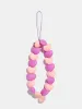 Y2K Heart Beaded Phone Strap sold by Skinnydip London