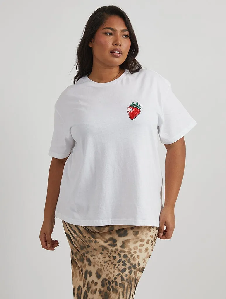 Sweet Treats Pancakes T-Shirt in Ecru sold by Skinnydip London product image thumbnail 2