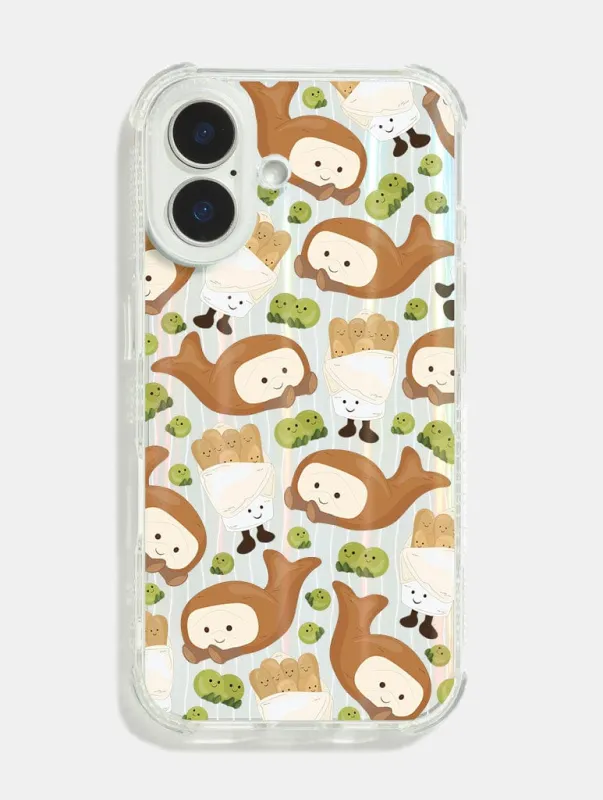 Fish And Chips Shock iPhone Case sold by Skinnydip London