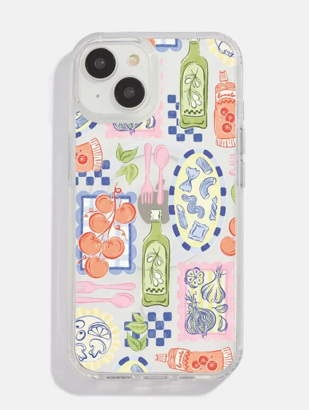 Pasta Patchwork MagSafe iPhone Case sold by Skinnydip London