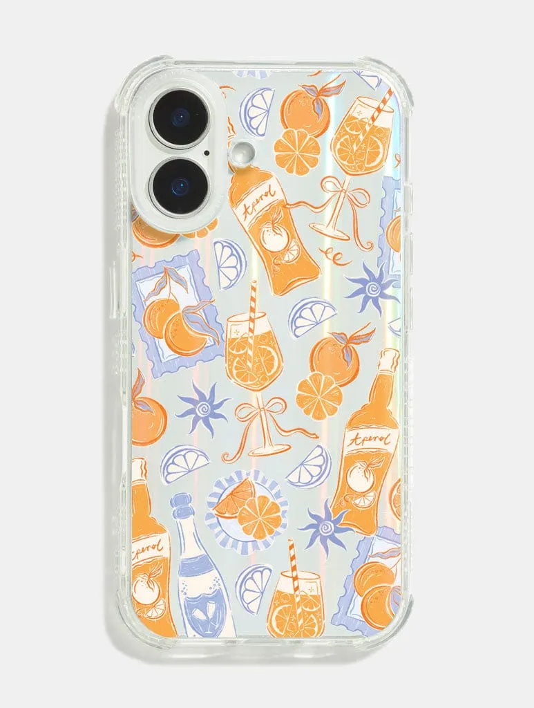 Aperol Vibes Shock iPhone Case sold by Skinnydip London