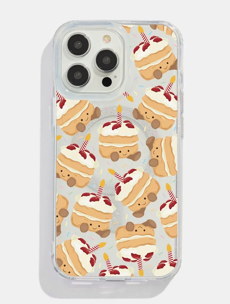 Birthday Cake Sprinkles Glitter MagSafe iPhone Case sold by Skinnydip London