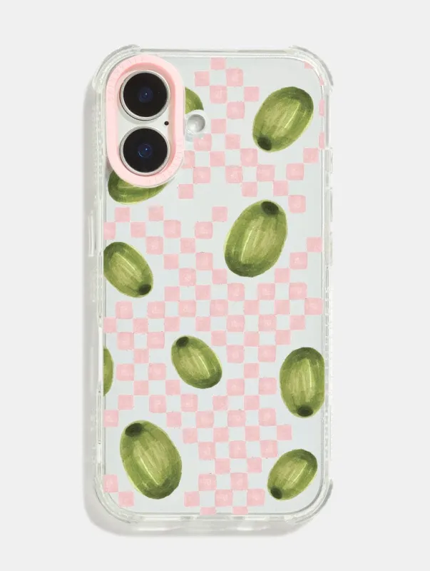 Hand And Palm x Skinnydip Olives Shock iPhone Case made by Skinnydip London