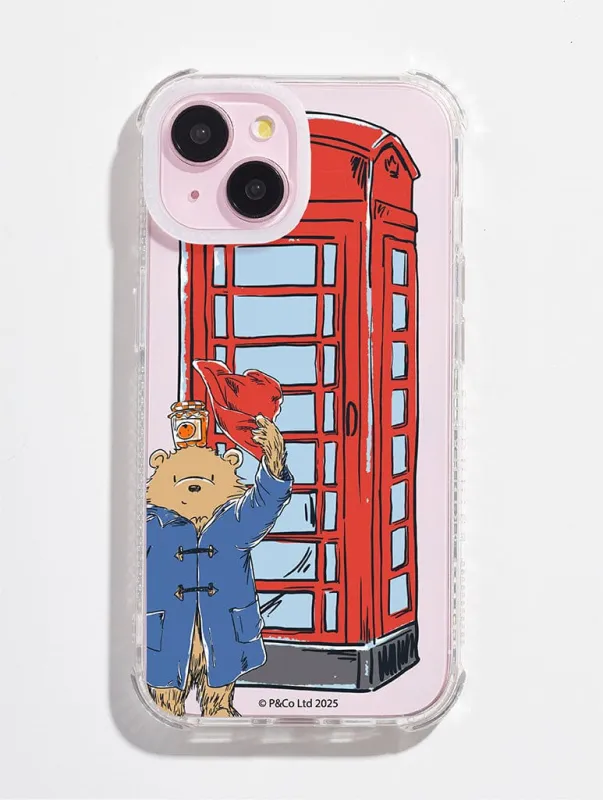 Paddington x Skinnydip Telephone Box Shock iPhone Case sold by Skinnydip London