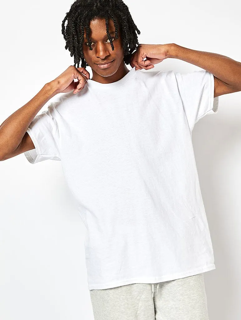 Retro Swirl T-Shirt in White sold by Skinnydip London product image thumbnail 2