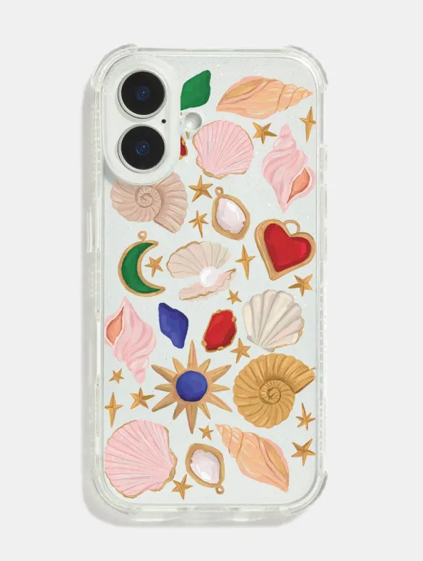 Elizabeth Rachael x Skinnydip Cosmic Shells Shock iPhone Case sold by Skinnydip London