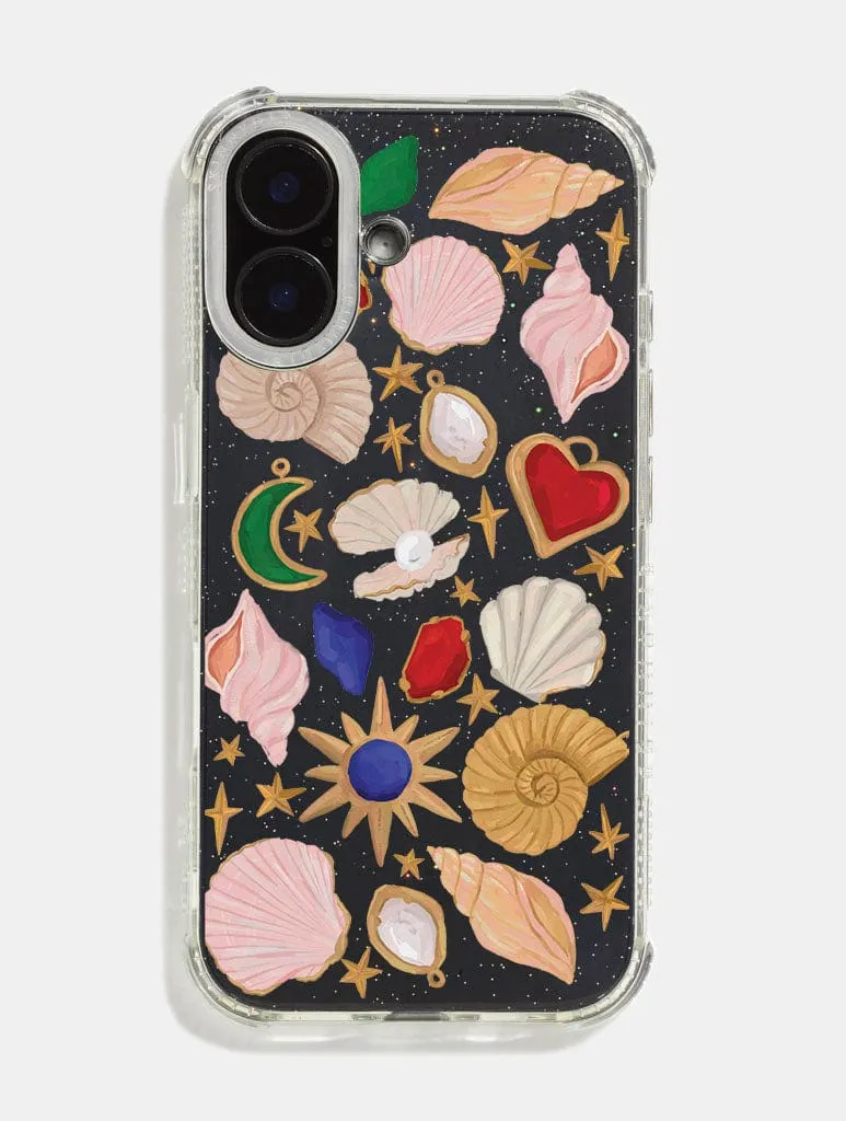 Elizabeth Rachael x Skinnydip Cosmic Shells Shock iPhone Case sold by Skinnydip London product image thumbnail 3
