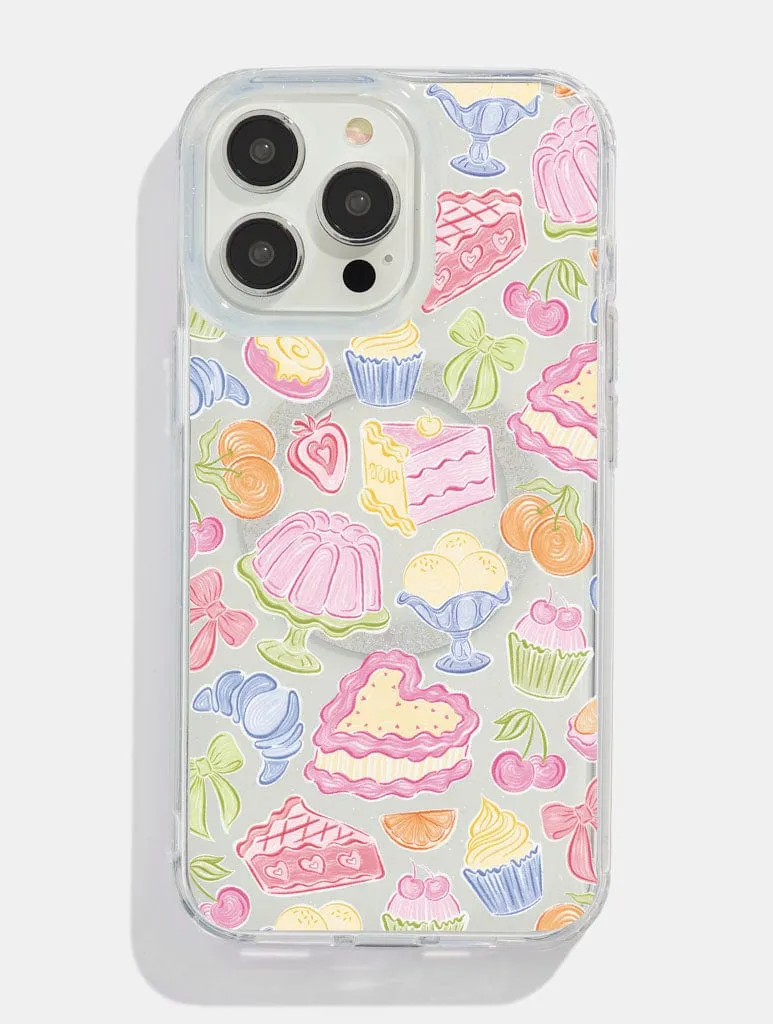 Sweet Treats Glitter MagSafe iPhone Case sold by Skinnydip London