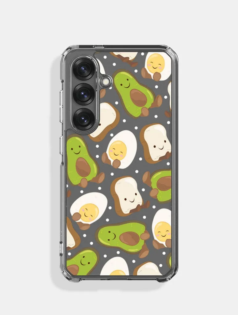 Avocado, Egg and Toast Samsung Case sold by Skinnydip London