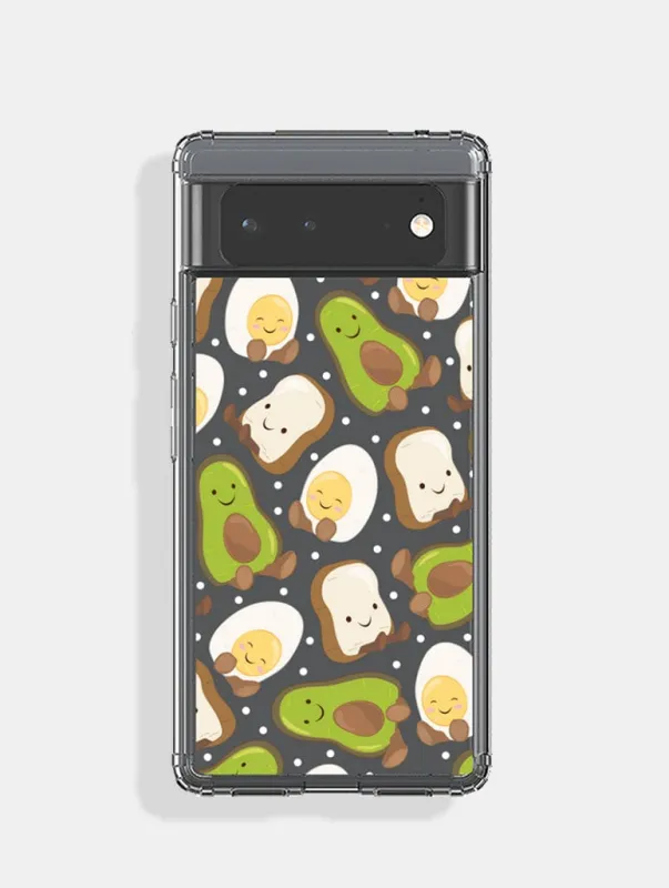 Avocado, Egg and Toast Google Pixel Case sold by Skinnydip London
