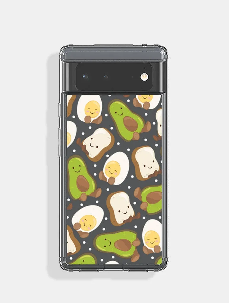 Avocado, Egg and Toast Google Pixel Case sold by Skinnydip London