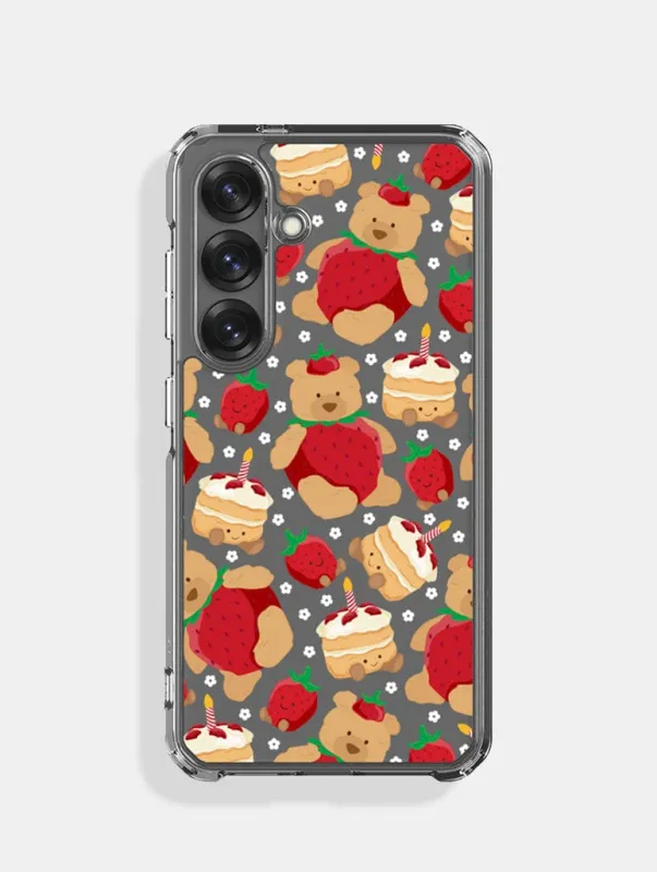 Strawberry Bear Samsung Case sold by Skinnydip London
