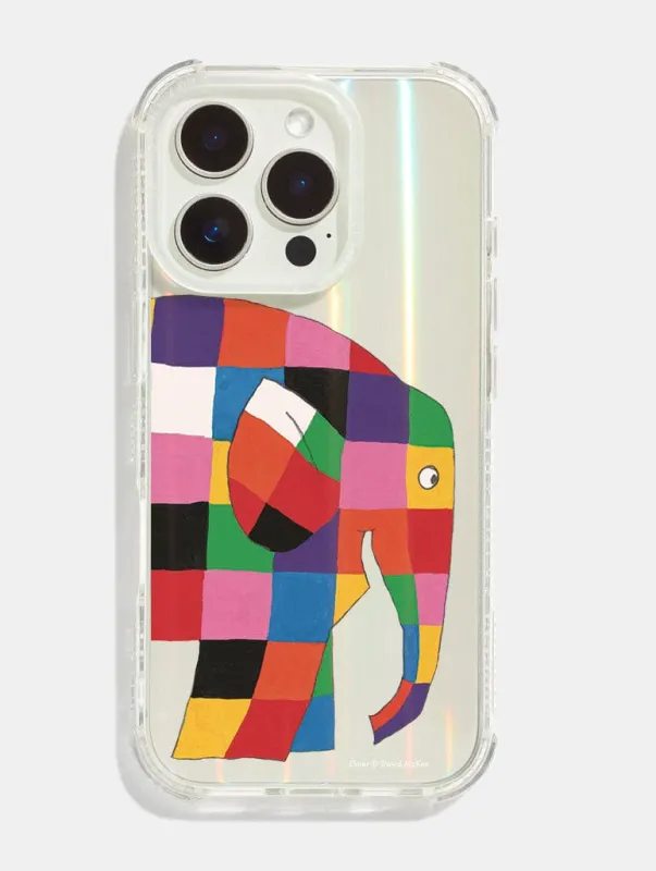 Elmer The Elephant Shock iPhone Case sold by Skinnydip London