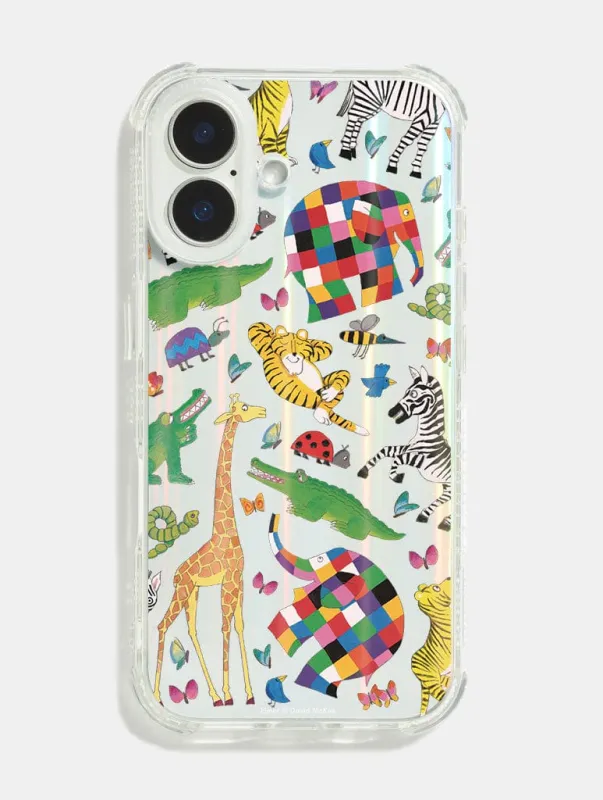 Elmer Multi Character Shock iPhone Case sold by Skinnydip London