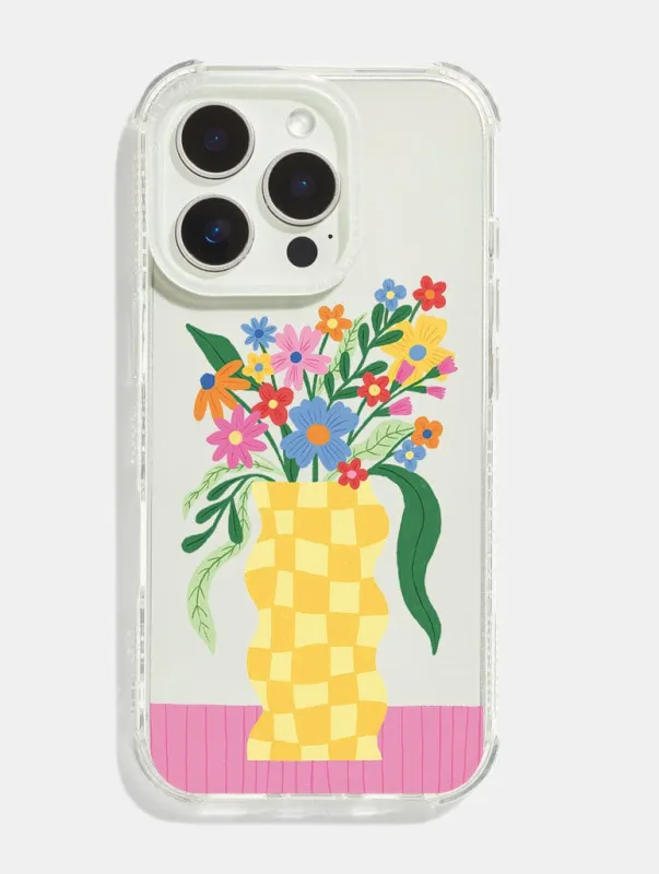 Lisa Barlow x Skinnydip Spring Flowers Shock iPhone Case sold by Skinnydip London