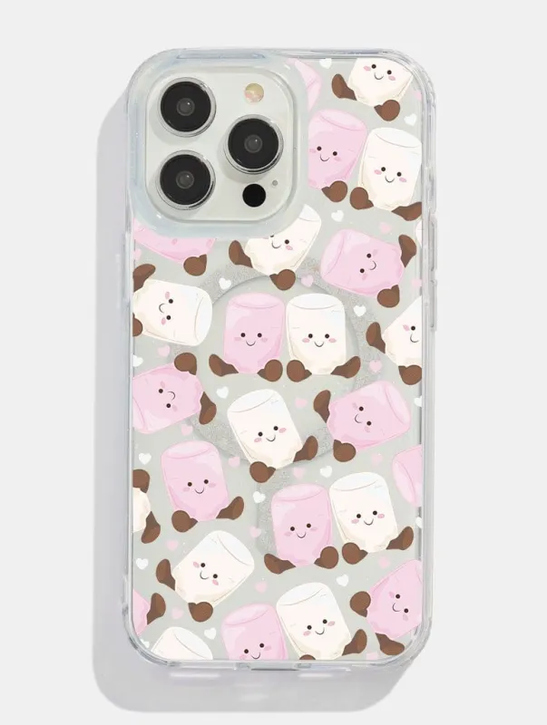 Marshmallows Glitter MagSafe iPhone Case sold by Skinnydip London