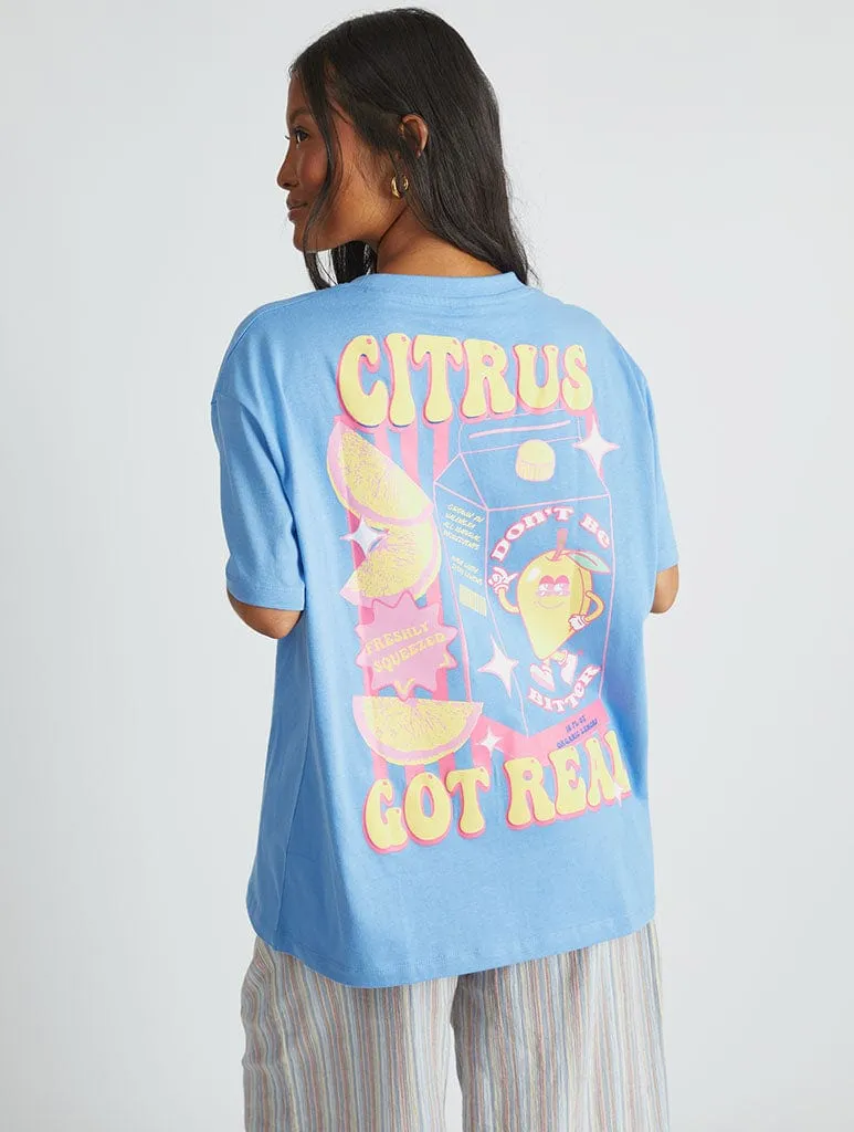 Dont Be Bitter Blue T-Shirt sold by Skinnydip London