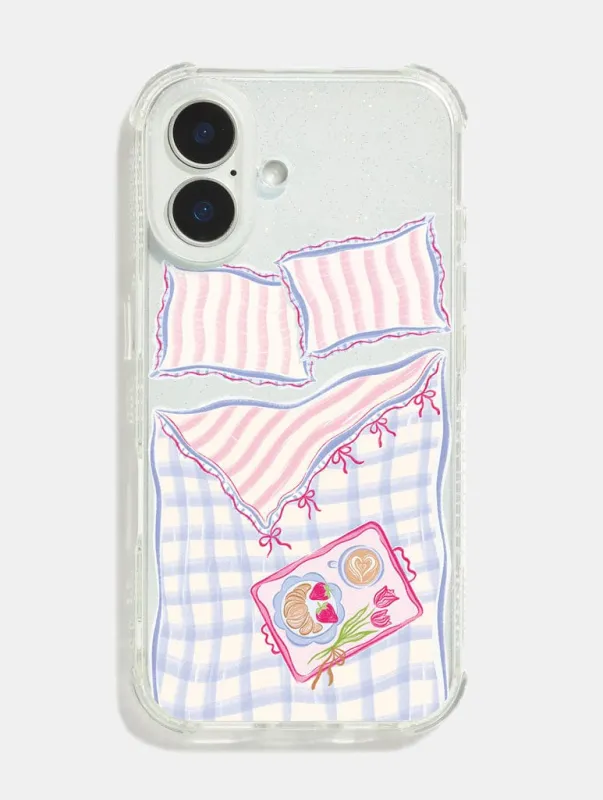 Breakfast In Bed Shock iPhone Case sold by Skinnydip London