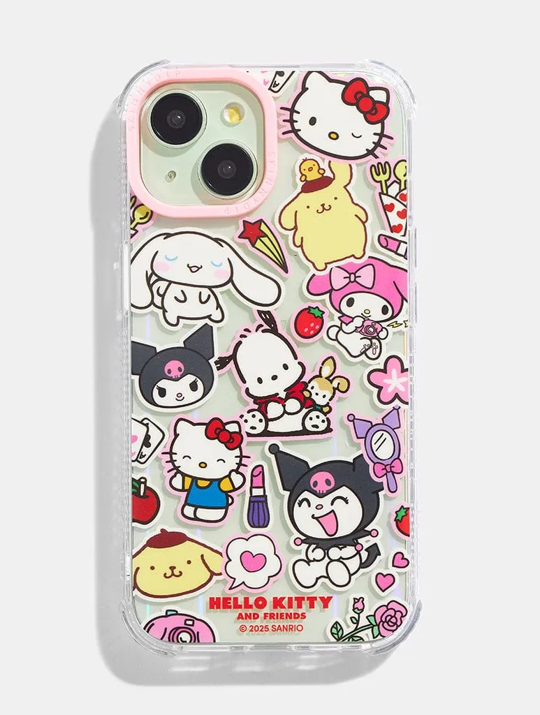 Hello Kitty And Friends Sticker Shock iPhone Case sold by Skinnydip London