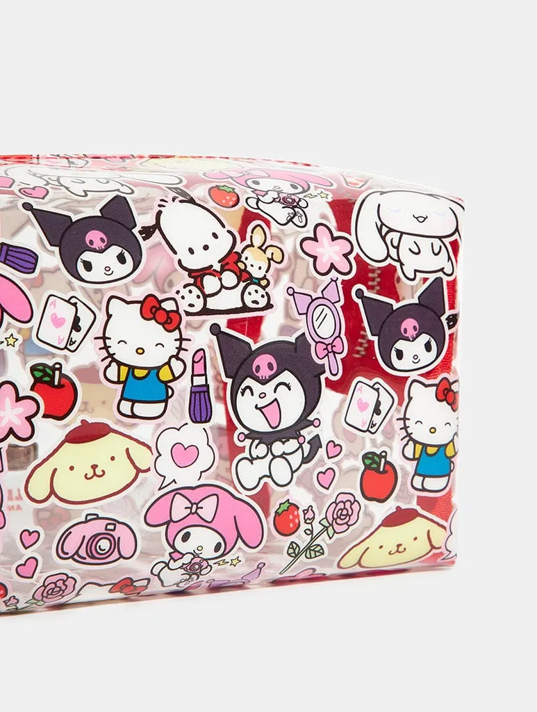 Hello Kitty Sanrio Character Makeup Bag sold by Skinnydip London product image thumbnail 2