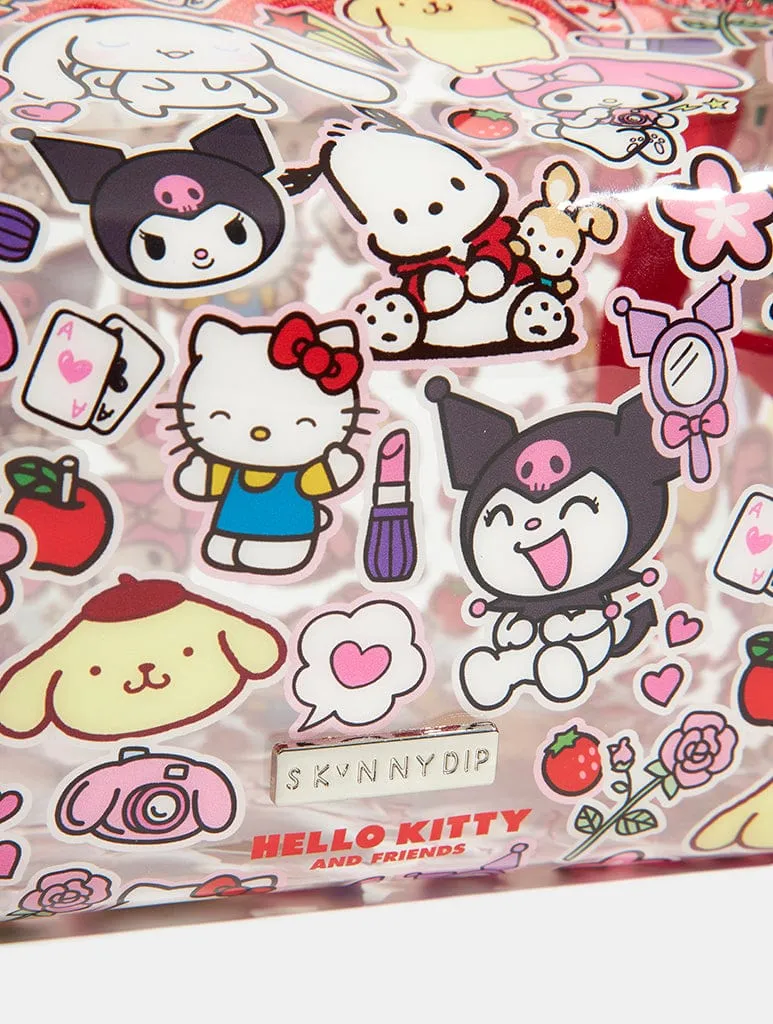 Hello Kitty Sanrio Character Makeup Bag sold by Skinnydip London product image thumbnail 4
