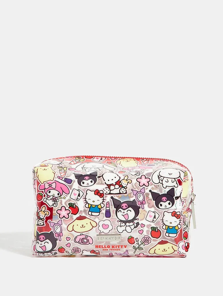 Hello Kitty Sanrio Character Makeup Bag sold by Skinnydip London product image thumbnail 3
