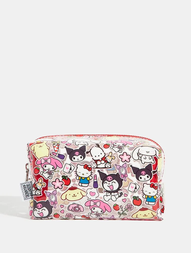 Hello Kitty Sanrio Character Makeup Bag sold by Skinnydip London