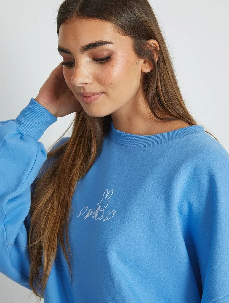 Miffy Seaside Outline Sweatshirt sold by Skinnydip London product image thumbnail 4