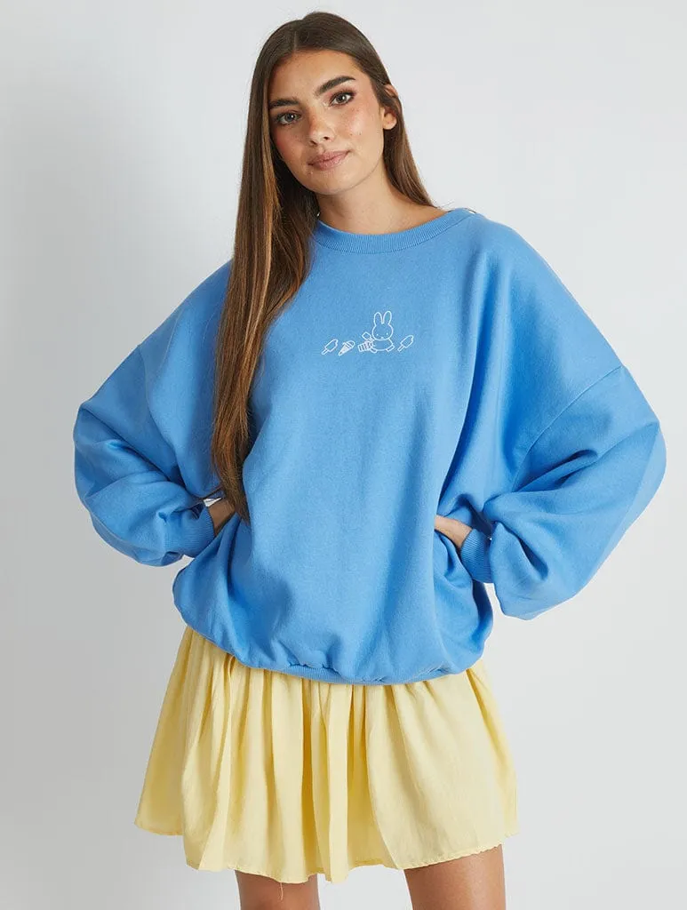 Miffy Seaside Outline Sweatshirt sold by Skinnydip London product image thumbnail 2