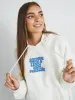 Sounds Like A You Problem Hoodie in Ecru sold by Skinnydip London
