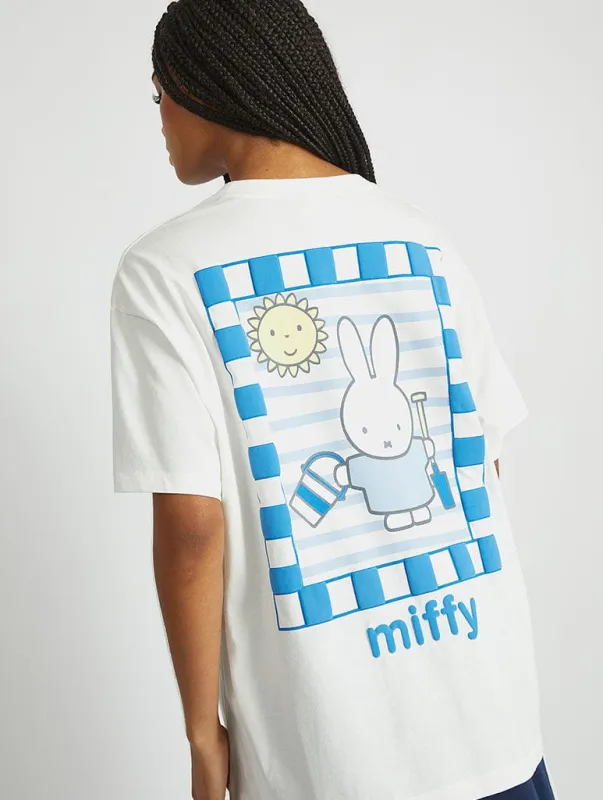 Miffy Beach T-Shirt sold by Skinnydip London