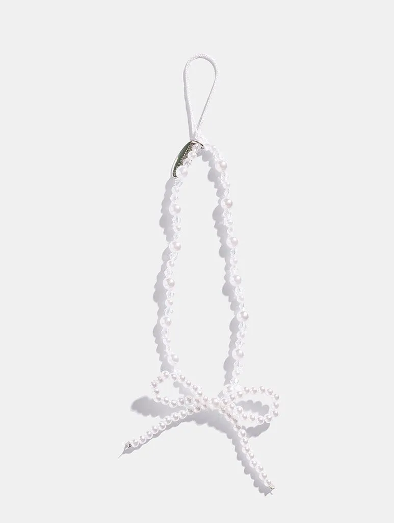 Bow Pearl Beaded Strap sold by Skinnydip London