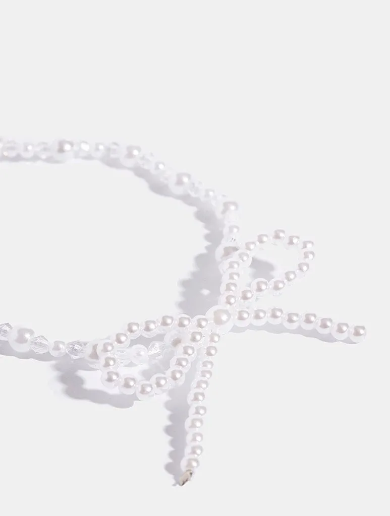 Bow Pearl Beaded Strap sold by Skinnydip London product image thumbnail 3