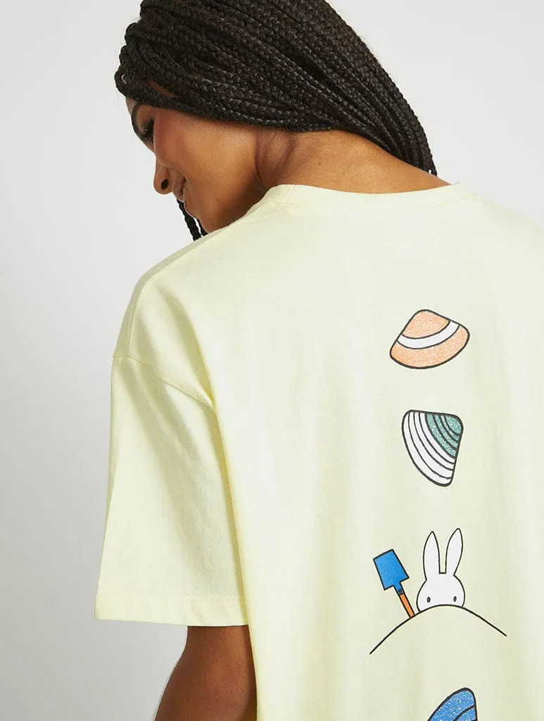 Miffy Shell T-Shirt sold by Skinnydip London product image thumbnail 4