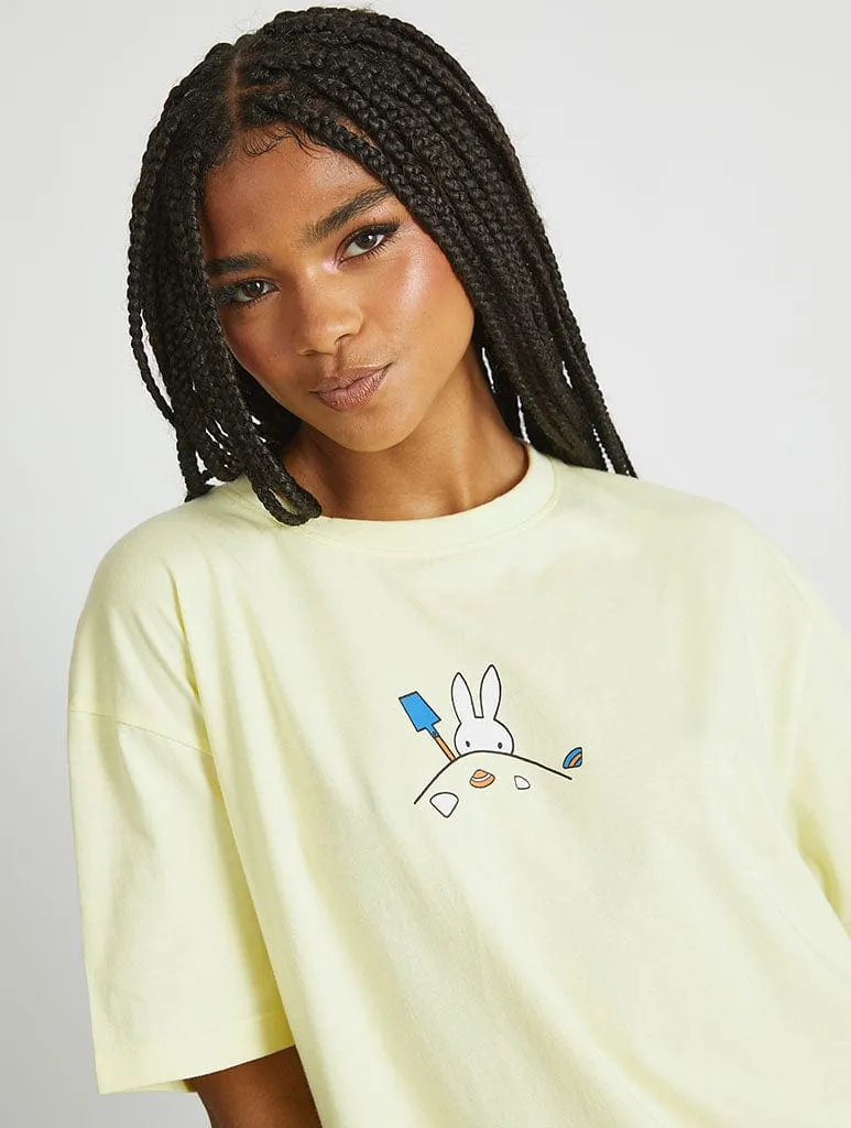 Miffy Shell T-Shirt sold by Skinnydip London product image thumbnail 2