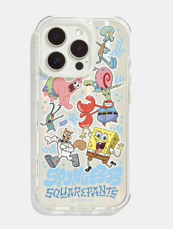 SpongeBob x Skinnydip SpongeBob And Friends Shock iPhone Case sold by Skinnydip London