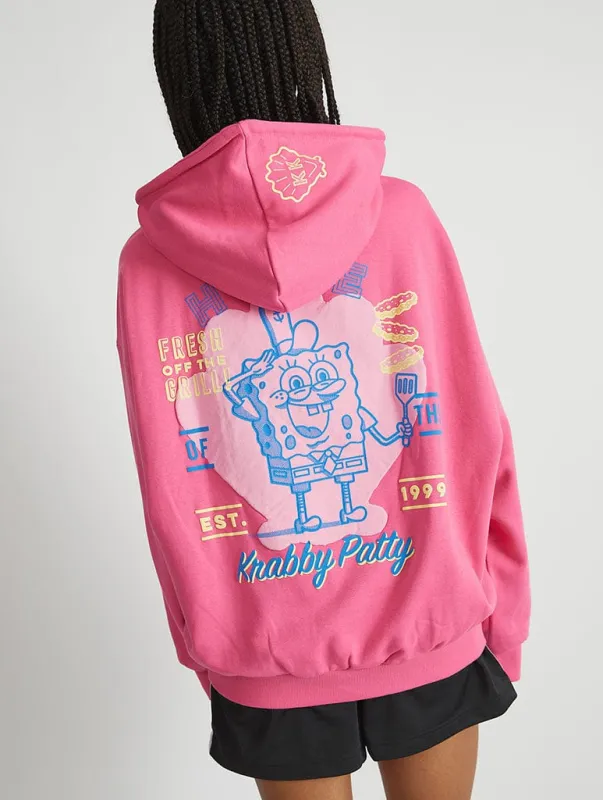 Spongebob Krabby Patty Hoodie sold by Skinnydip London