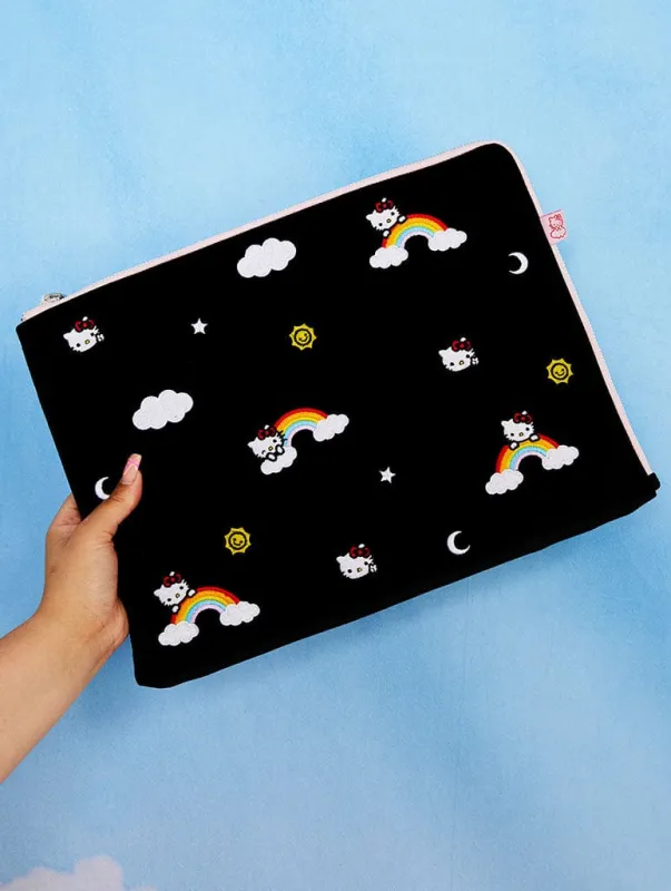 Hello Kitty x Skinnydip Ditsy Rainbow Laptop Case sold by Skinnydip London