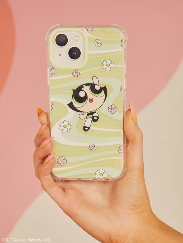 Powerpuff Girls x Skinnydip Buttercup Green Base Shock iPhone Case sold by Skinnydip London